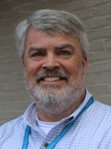 Person posing for headshot