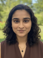 Person posing for headshot