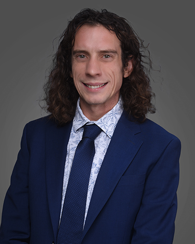 Man posing for headshot